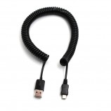 USB to micro male to male spring cable